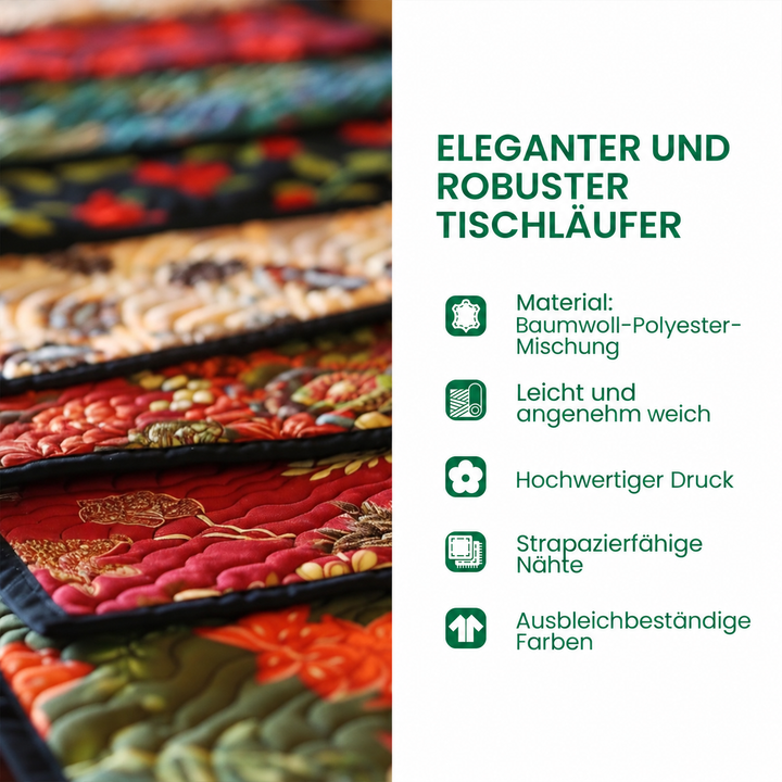 Quilted Table Runner – Cosy Autumn Path