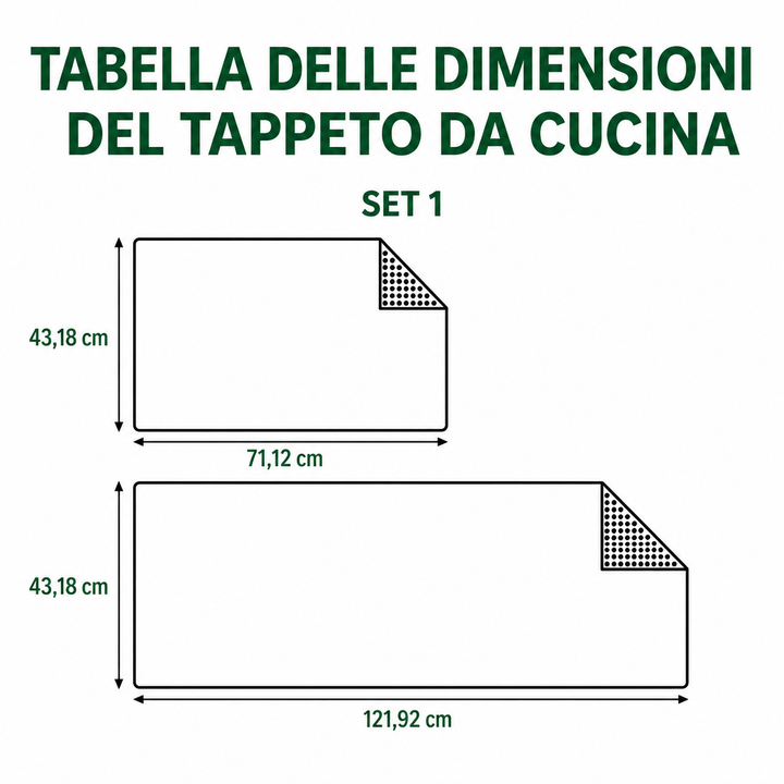 Non-slip kitchen rug with beach atmosphere NCU0NT11121