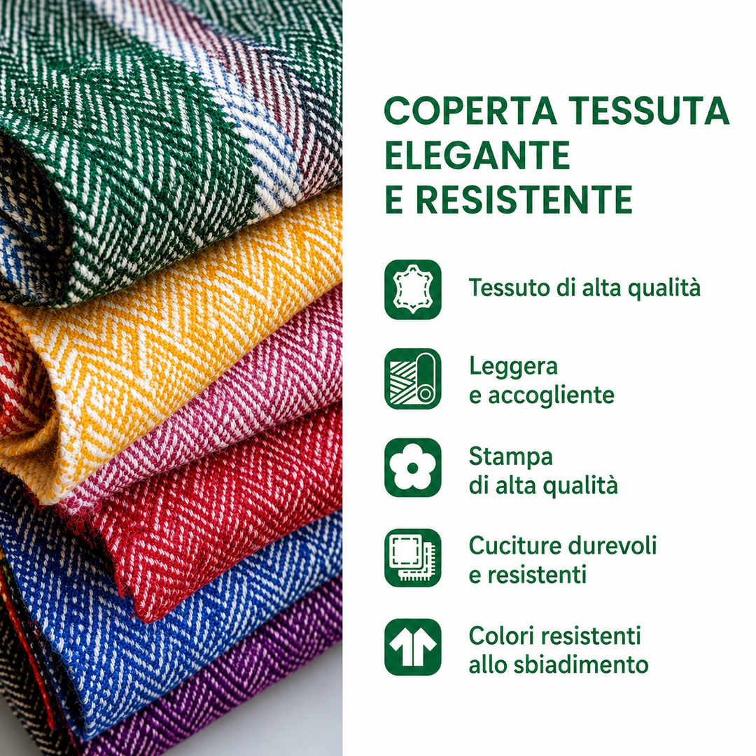 Woven Ocean Horizon Blanket NCU0VH3874