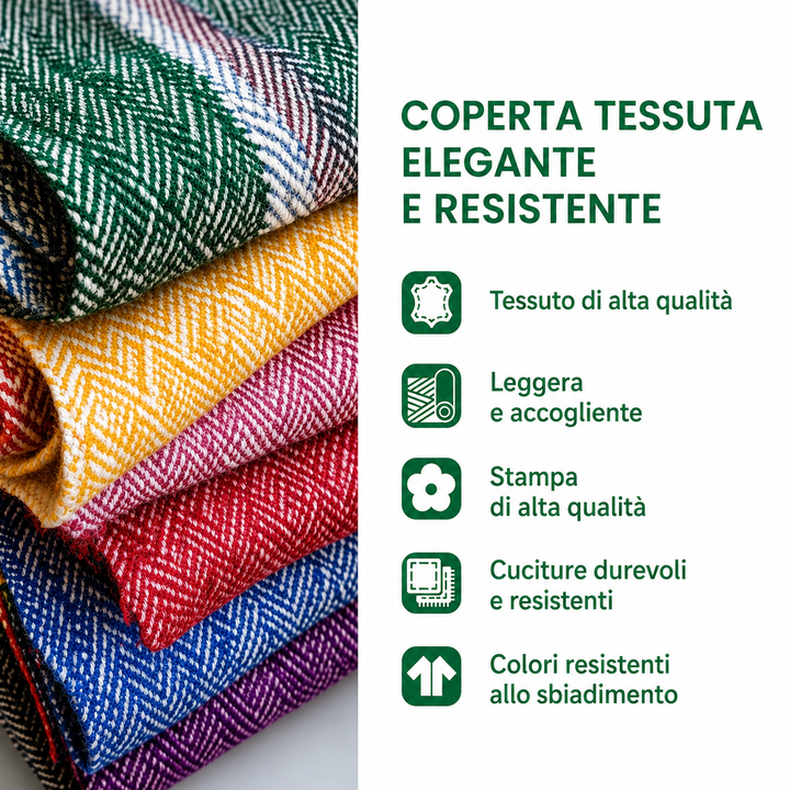 Classic Collection of Woven Leather Blankets NCU0NT4748