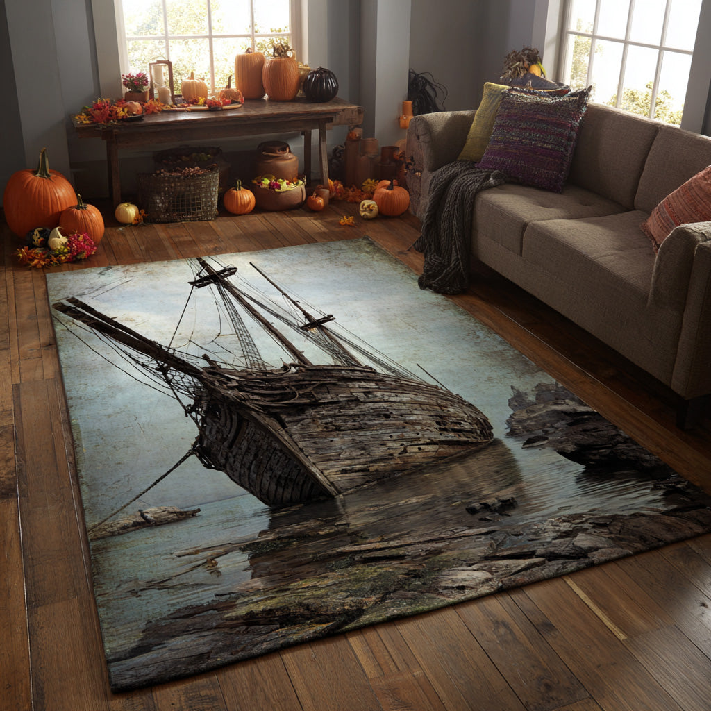 Abyss Horizon Area Rug by Louise London