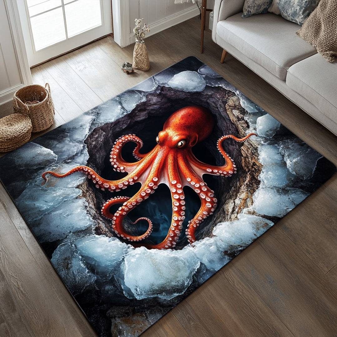 Abyss Wanderer Area Rug by Louise London