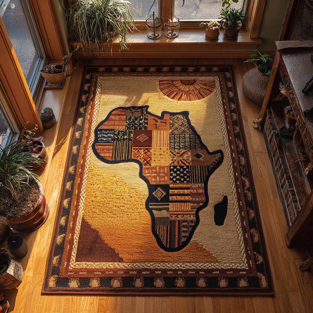 African Horizon Area Rug by Louise London