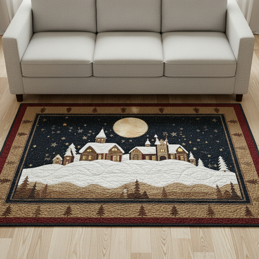 Area Rug Alpine Village by Louise London