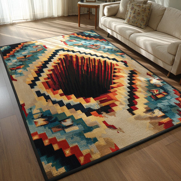 Amber Sun Area Rug by Louise London