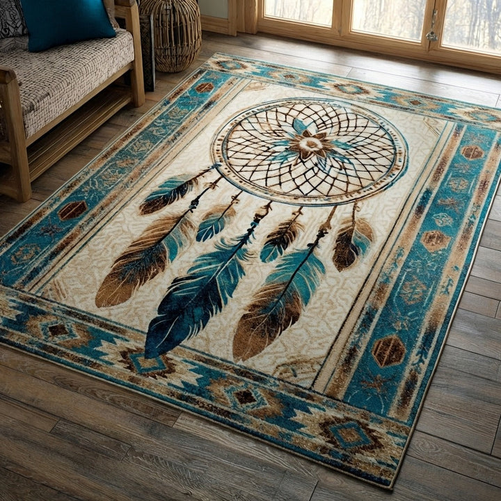 Ancestral Calm Area Rug by Louise London