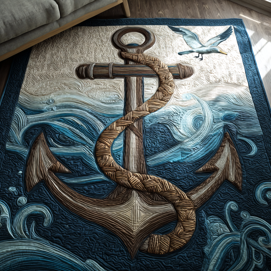 Anchor Haven Area Rug by Louise London