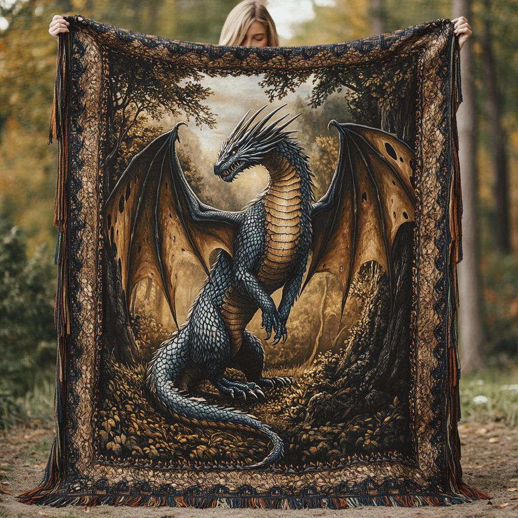 Woven Wyrmwood Blanket Antica NCU0DV3937