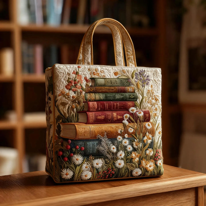 Floral Quilted Shoulder Bag – Floral Pattern