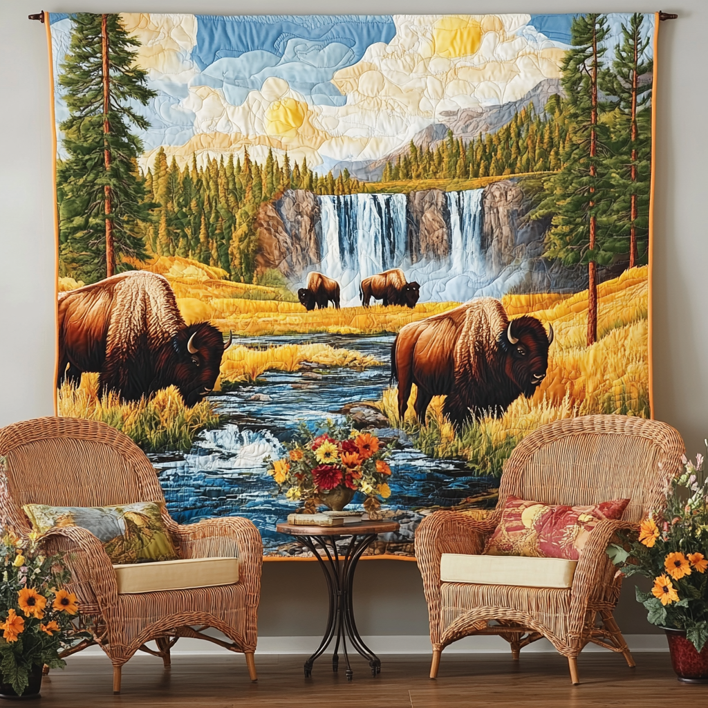 Artistic Tapestry Bisonte by Louise London
