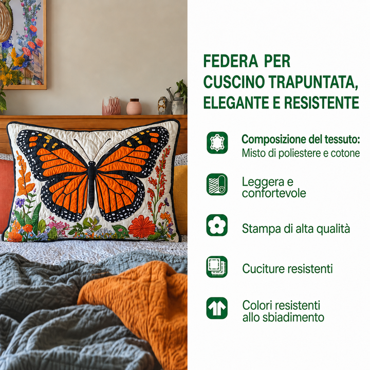 Quilted cushion cover with bear NCU0NT11548