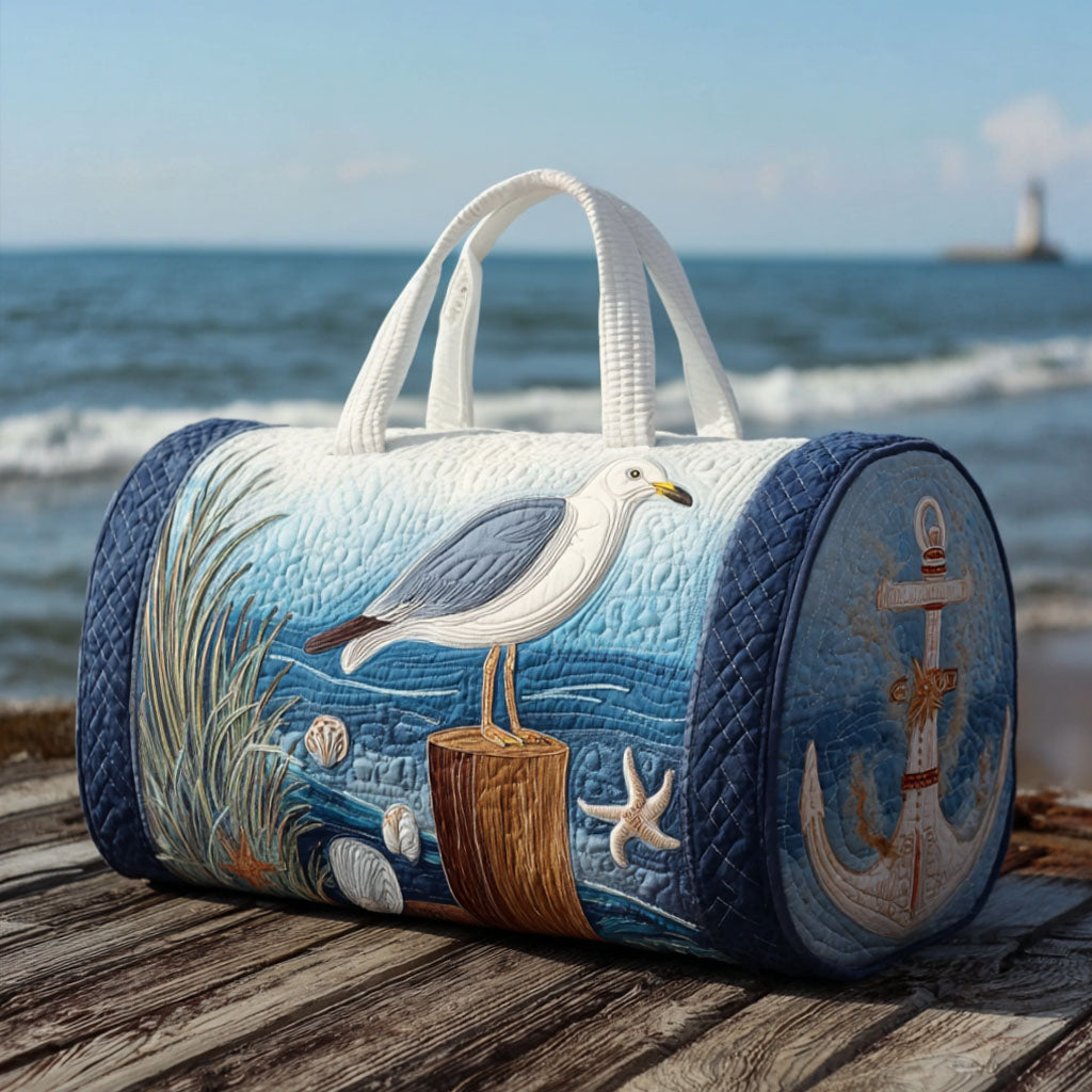 Quilted Travel Bag – Seagull