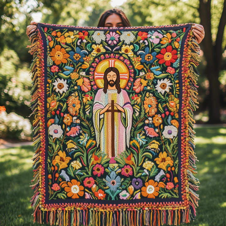 Woven Divine Bloom Blanket NCU0DV4236