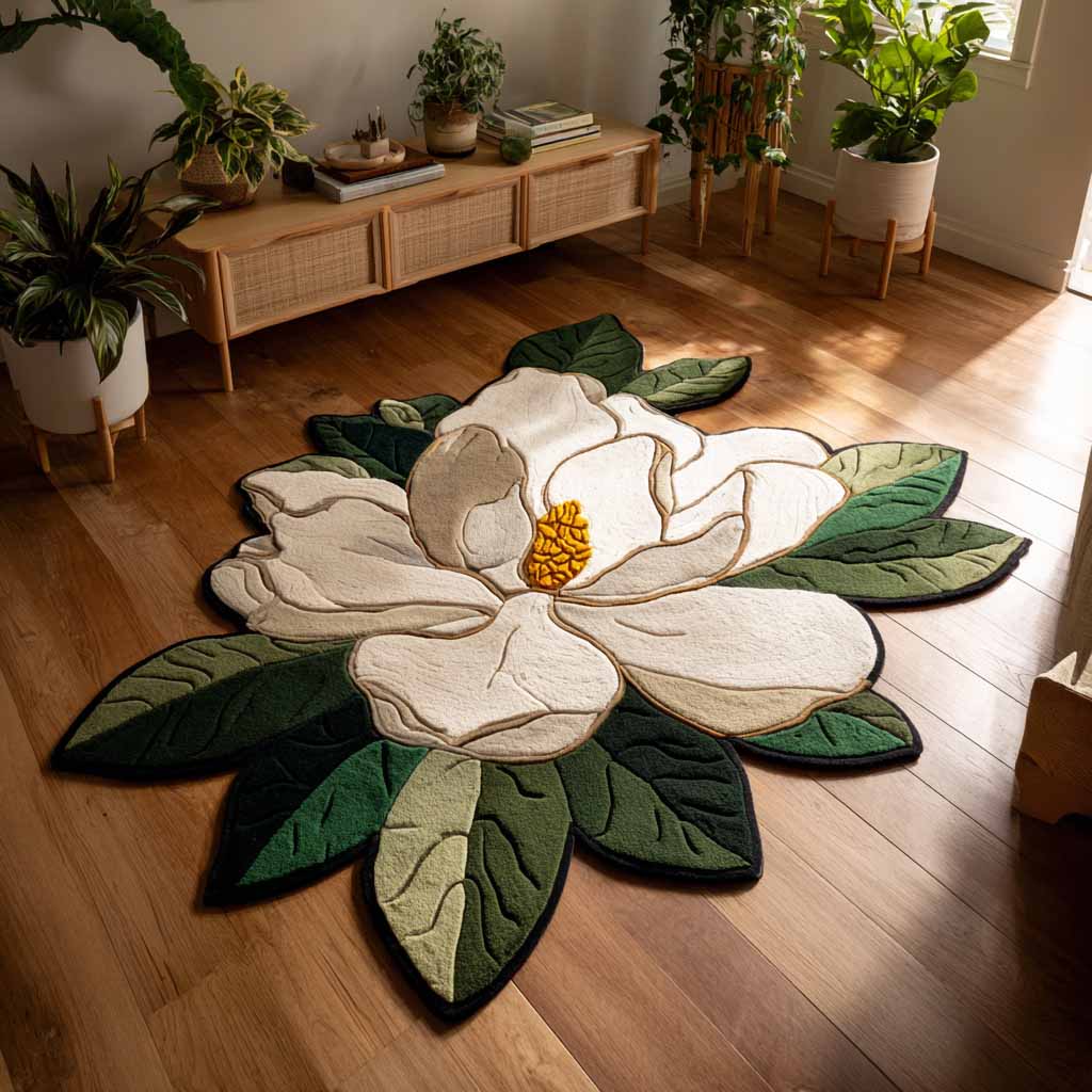 Custom Floral Area Rug NCU0XD2714