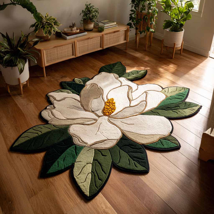 Custom Floral Area Rug NCU0XD2714