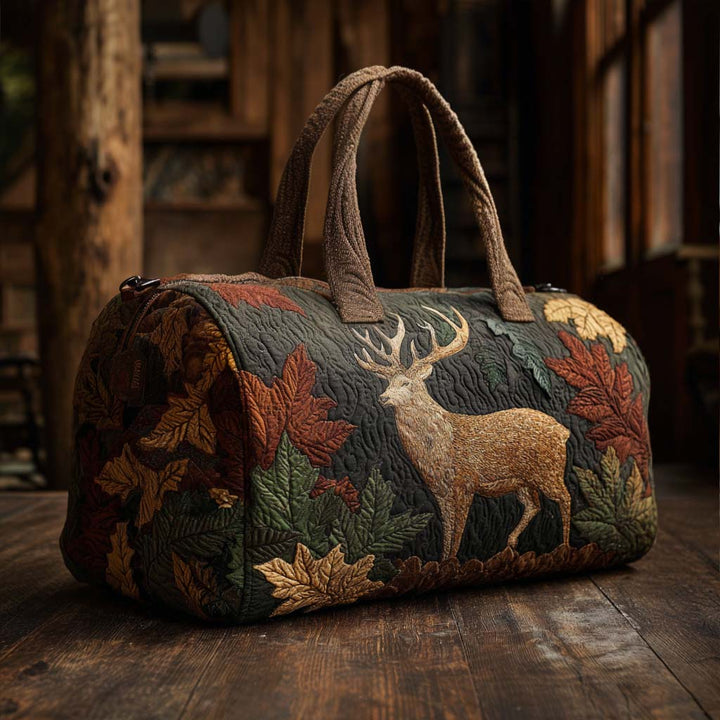 Quilted Travel Bag with Deer by Louise London – product image 6