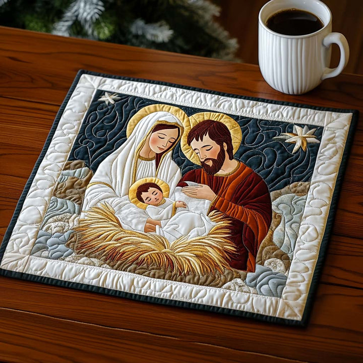 Quilted Placemat Santo Infante by Louise London