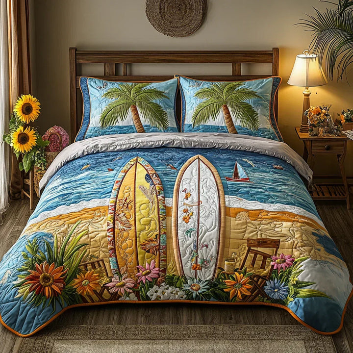 3-Piece Duvet Cover Set - Brise de l'Île