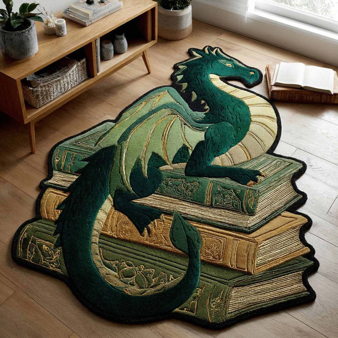 Custom Area Rug Snake Shape Jade NCU0XD2700