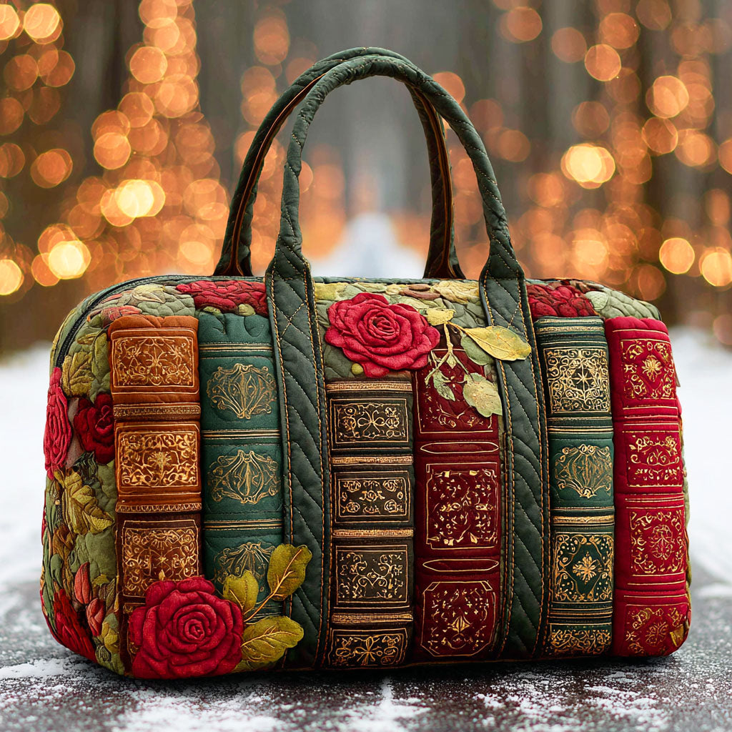 Quilted Travel Bag – Enchanted Books