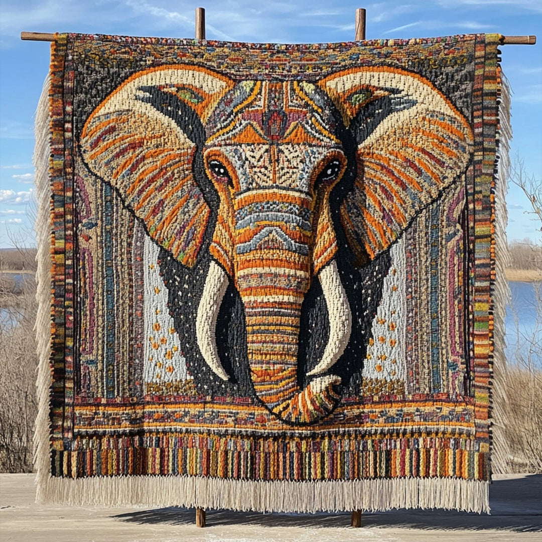 Woven Majestic Tusk Blanket NCU0PT7314