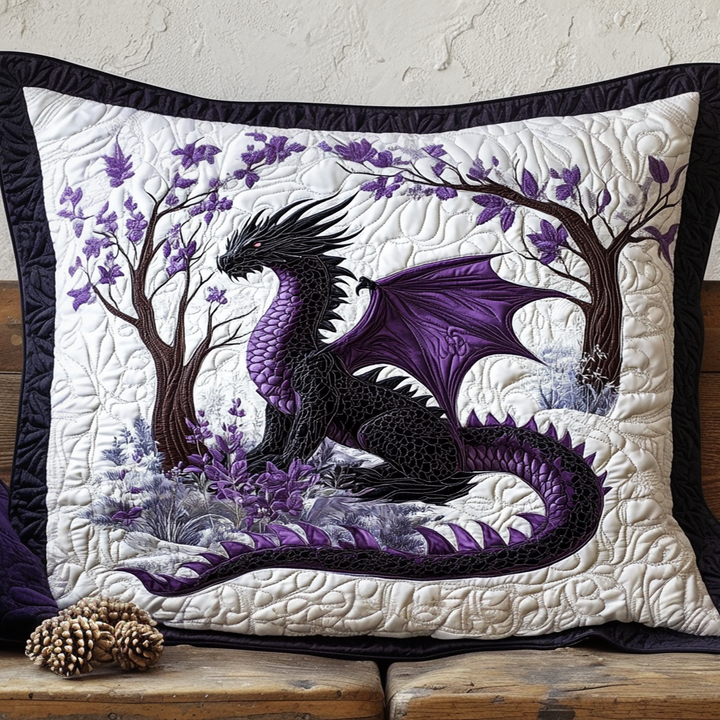 Quilted cushion cover with intense night atmosphere NCU0NT7981