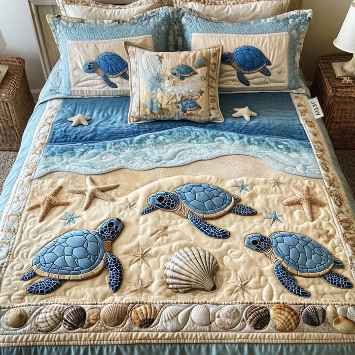 3-Piece Duvet Cover Set - Ocean Waves by Louise London - product image 1