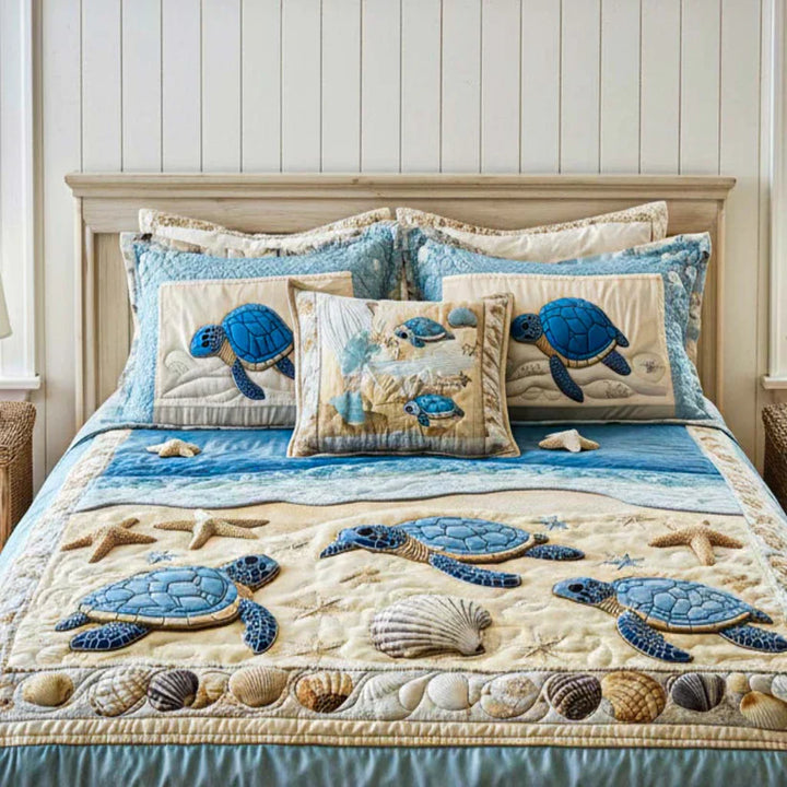 3-Piece Duvet Cover Set - Ocean Waves by Louise London - product image 4