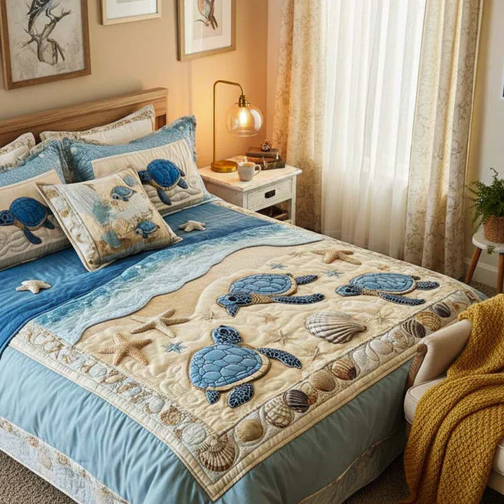 3-Piece Duvet Cover Set - Ocean Waves by Louise London - product image 5