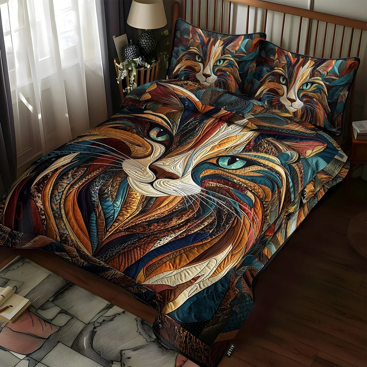 Quilted Bed Cover Set - Sweet Lullaby