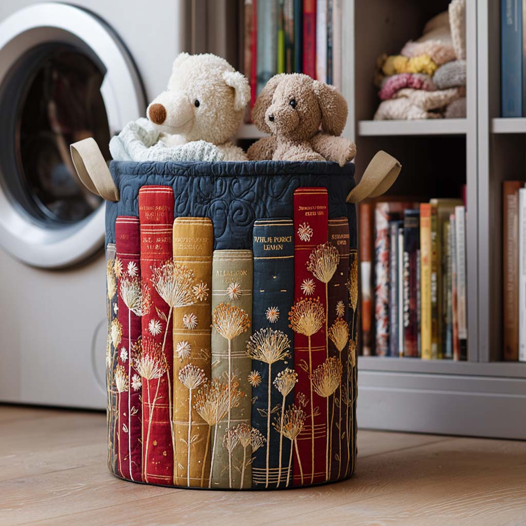Quilted Laundry Basket in Classic Style – product image 4