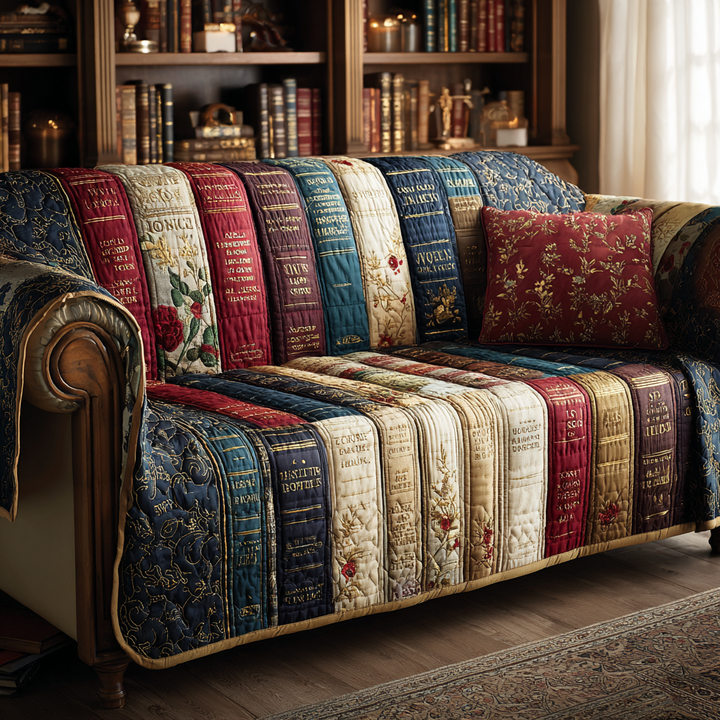 Quilted Sofa Cover for Reading Corner NCU0DK11175