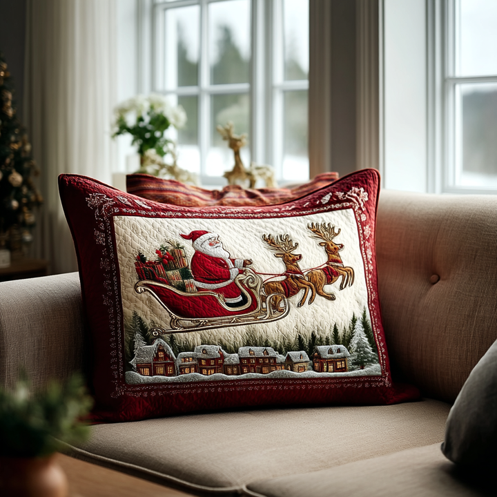 Quilted Pillowcase with Santa Claus Dream NCU0DK10393