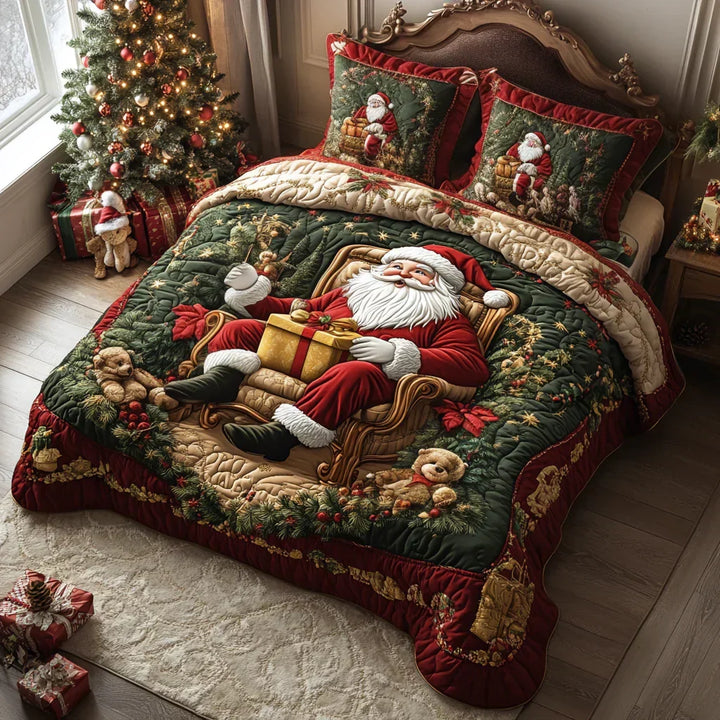 3-Piece Duvet Cover Set - Santa Claus Magic by Louise London - product image 1