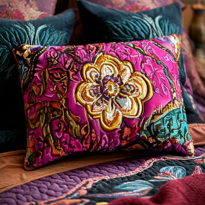 Quilted cushion cover with serene horizon NCU0PT7635