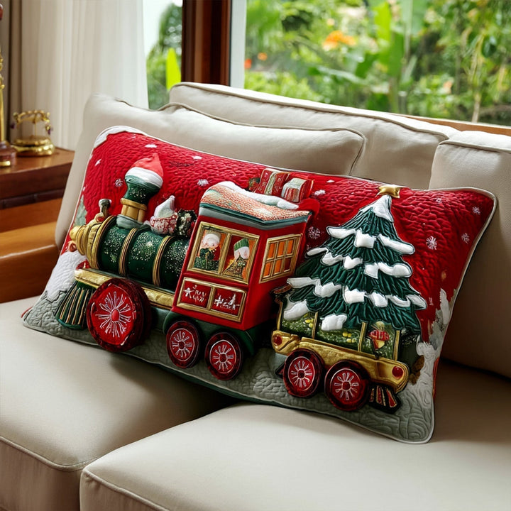 Quilted cushion cover with sled and rails NCU0PT9129