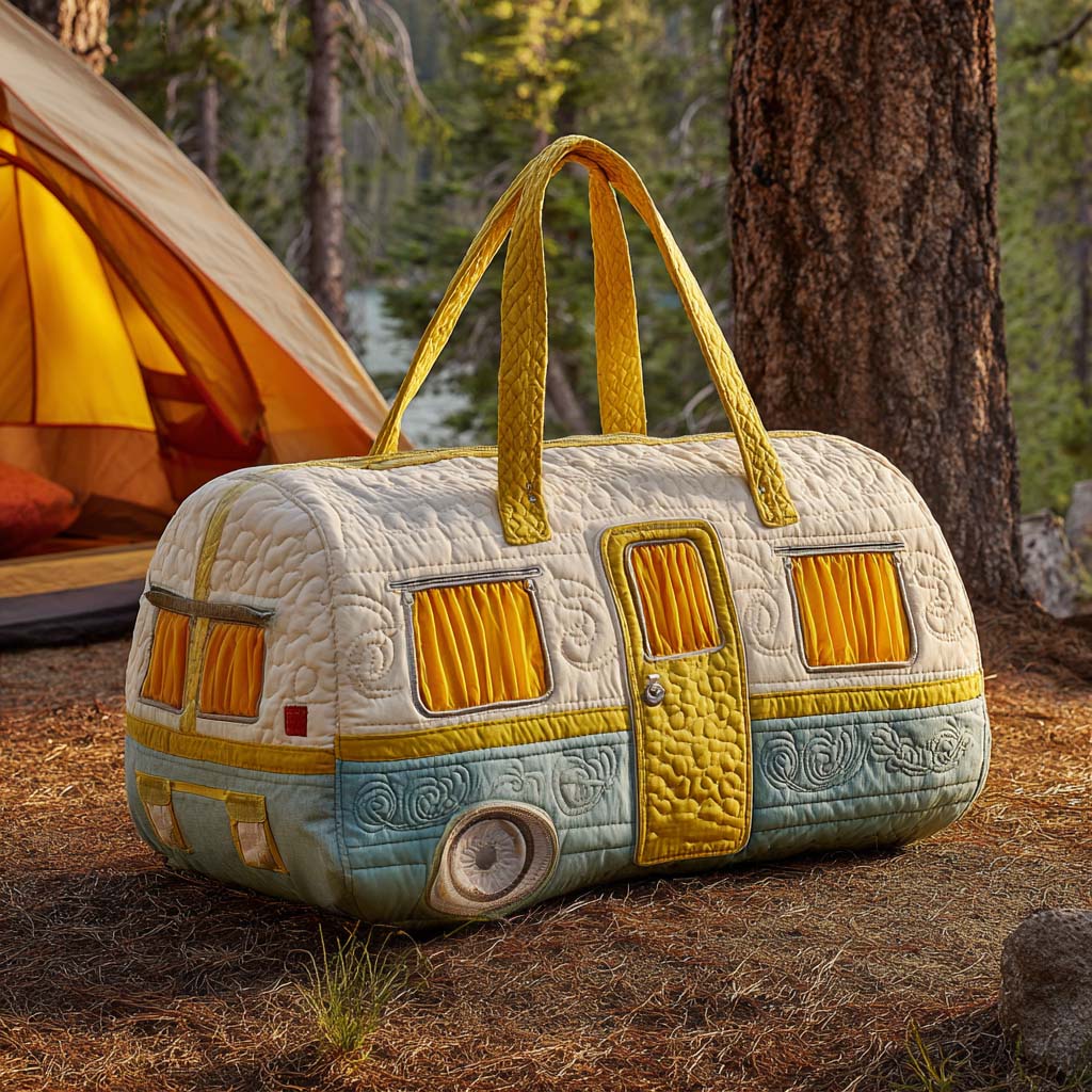 Quilted Travel Bag – Sunny Camper