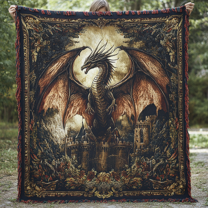 The Woven Blanket Enchanted Snake by Louise London – product view