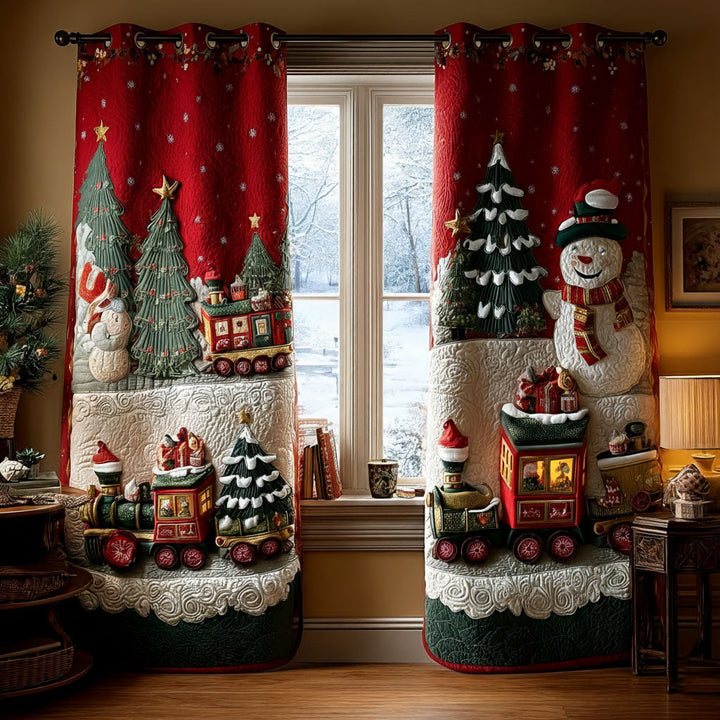 Quilted Curtains Tinsel Trails – Louise London product image 1