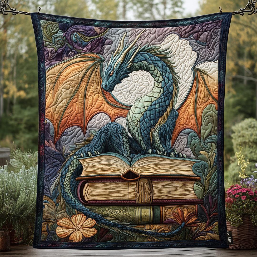 Twilight Guardian Quilted Blanket – Louise London quilted blanket