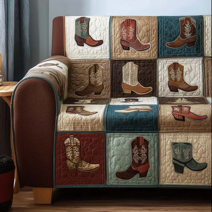 Quilted Western Style Sofa Cover NCU0NT10820