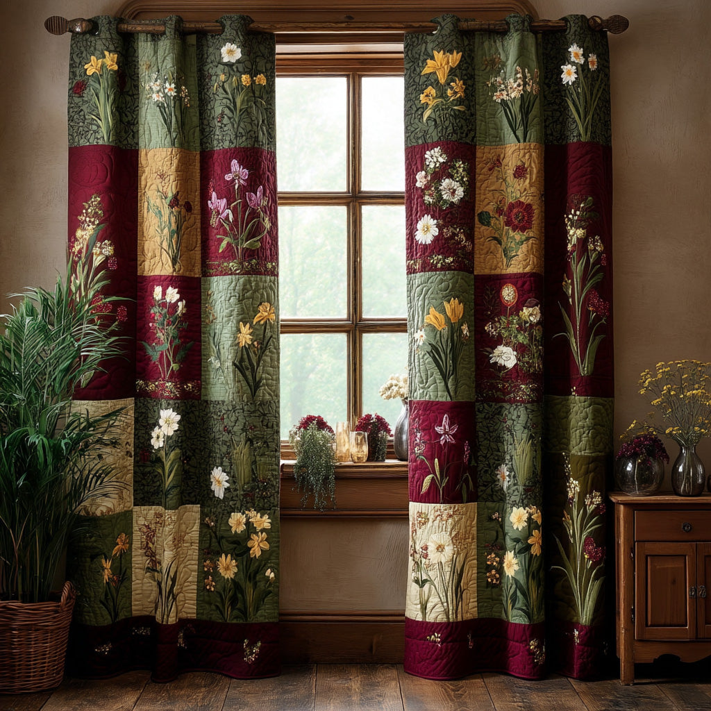 Quilted Curtains Wildflower Dreams – Louise London product image 1