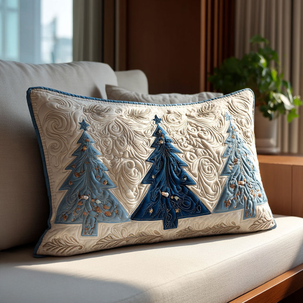 Quilted cushion cover with winter pattern NCU0PT8870