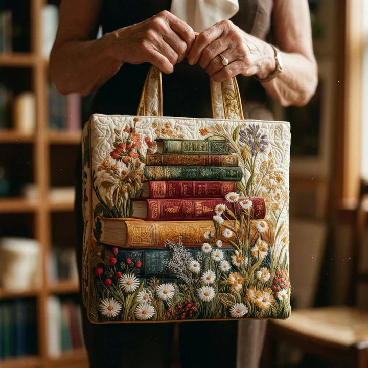 Floral Quilted Shoulder Bag – Floral Pattern