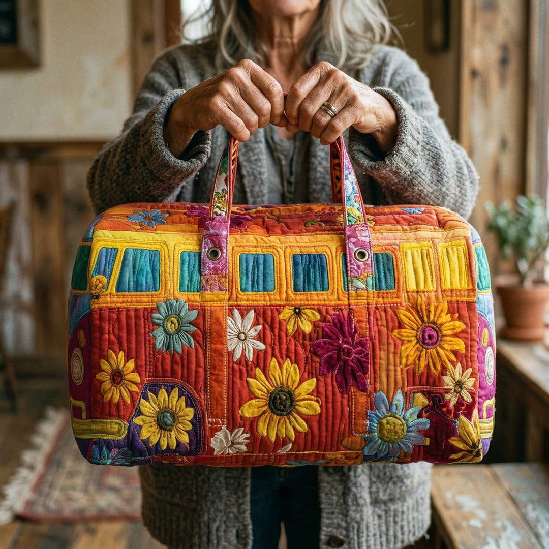 Quilted Travel Bag – Hippie Van