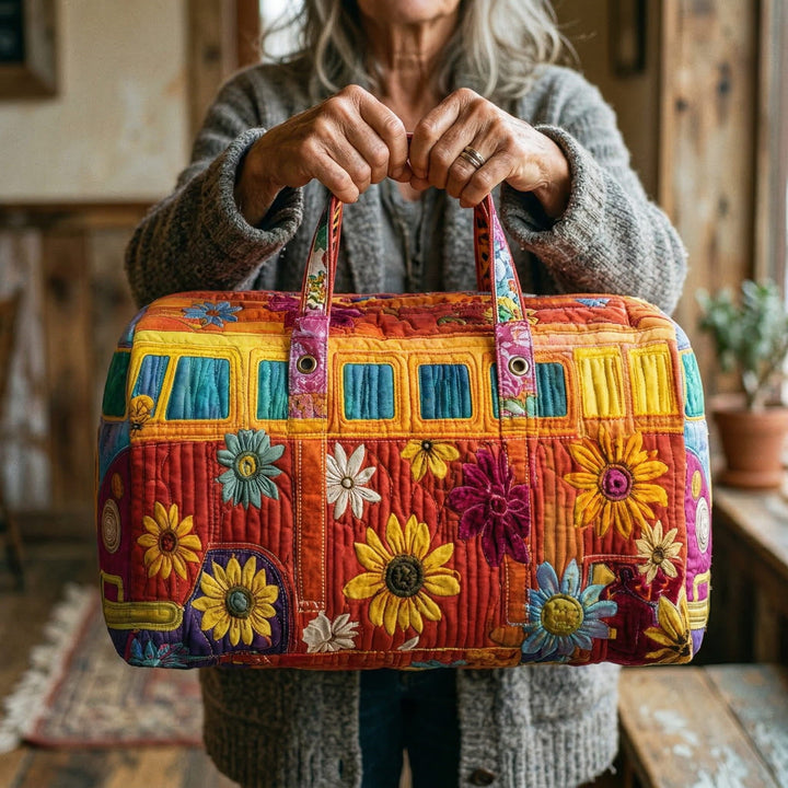 Quilted Travel Bag – Hippie Van